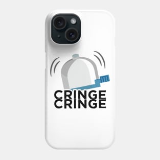 Cringe Button Bicycle Bell Meme Cringe Alert Phone Case