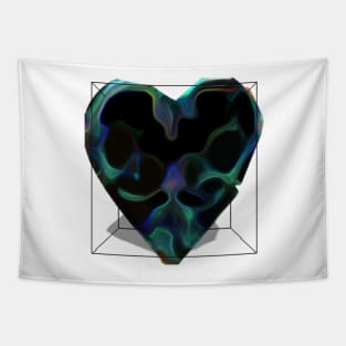 Heart boxed in forever Tapestry