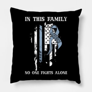 Celiac Disease Awareness Ribbon Pillow