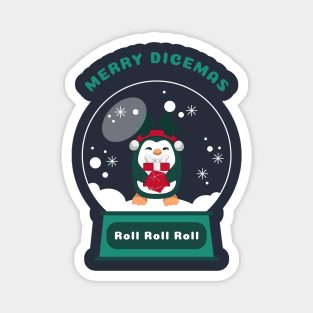 Merry Dicemas Magnet