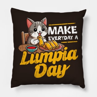 Make Everyday A Lumpia Day Pillow