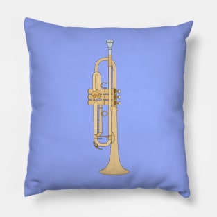 Musical Instrument Trumpet Pillow