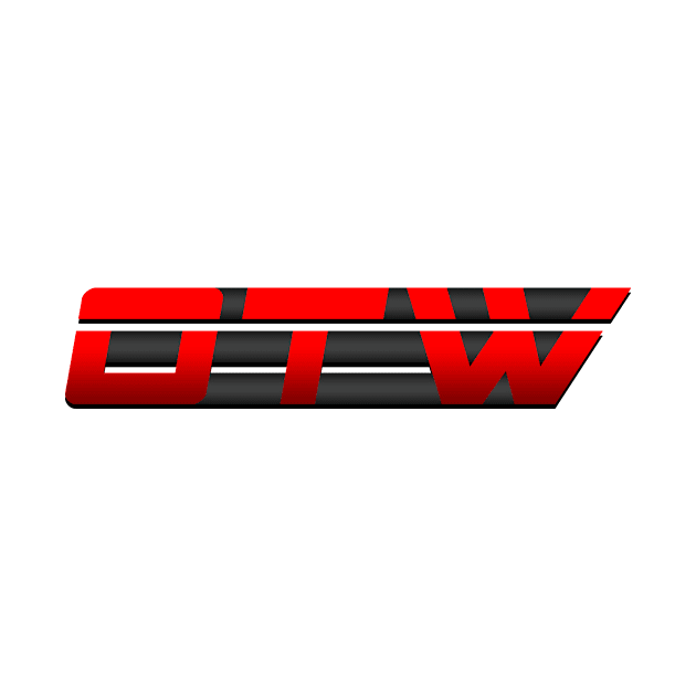 OTW Logo (Red on Black) by OldTimeWrestling