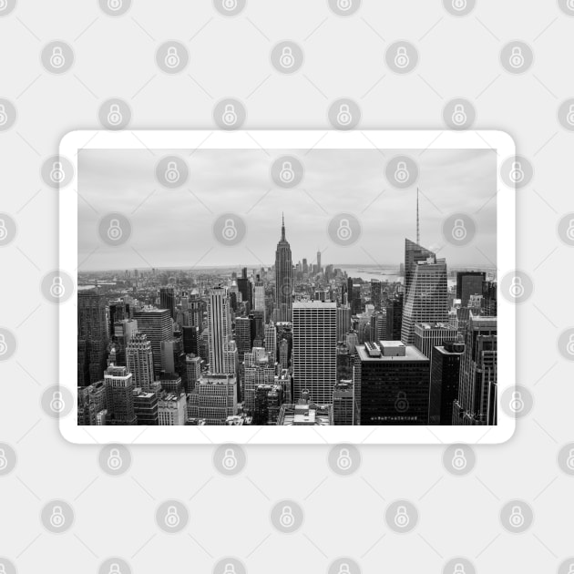 Empire State Building, New York, New York, USA Magnet by VickiWalsh