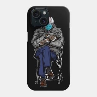 Bernie Sanders Meme Feel the Bern Phone Case