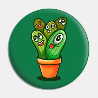 Cactus doodle Pin