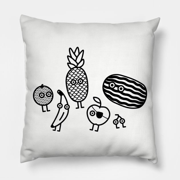 Fruit Gang Pillow by Good Gander