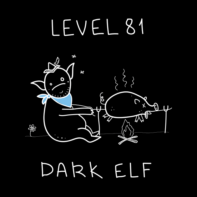 Level 81 Dark Elf ($ for SilverCord-VR) by droganaida