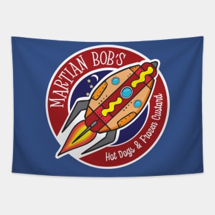 Martian Bob's Hot Dogs & Frozen Custard Tapestry