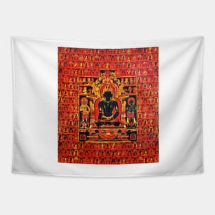 Akshobya Buddha Tibetan Buddhist Thangka Art Tapestry