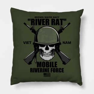 Mobile Riverine Force Pillow