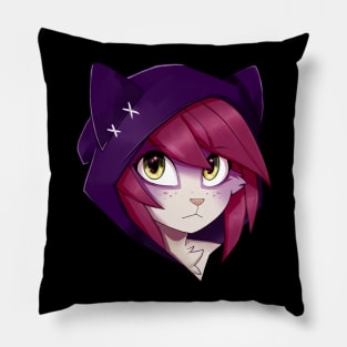 Cat Girl Pillow