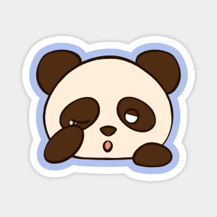 Cute Panda series - Waking up Baby Magnet