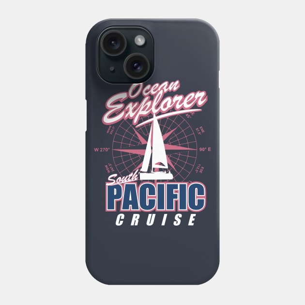 Ocean Explorer South Pacific Phone Case by TCP