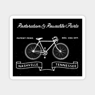 Restauration & Parts Bike Shop Magnet