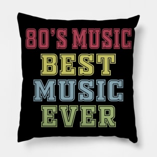 80's music best music ever Pillow