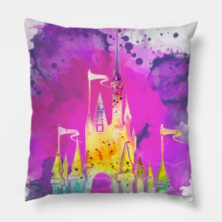 Watercolor Princess Greatest Place On Earth Pillow