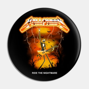 Ride the Nightmare (Pumpkin edition) Pin