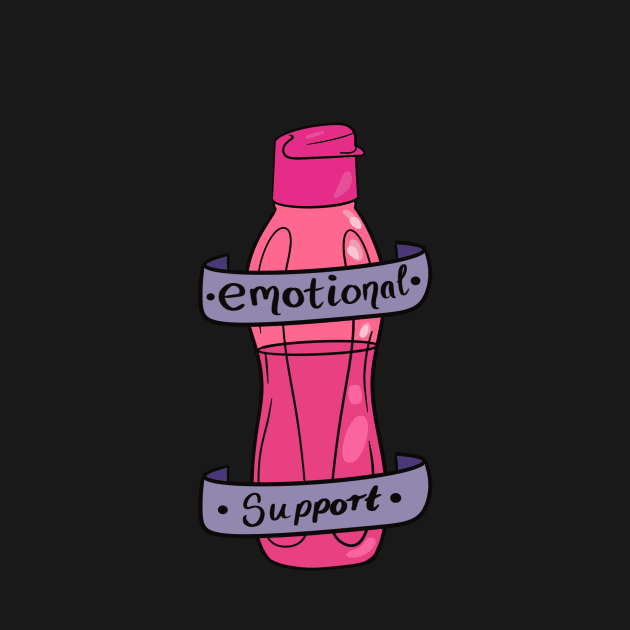 Emotional support water bottle by Carpesidera