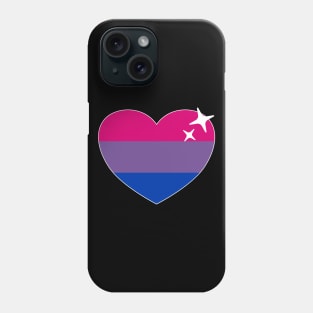 Bisexual Flag - Bisexual Heart Phone Case