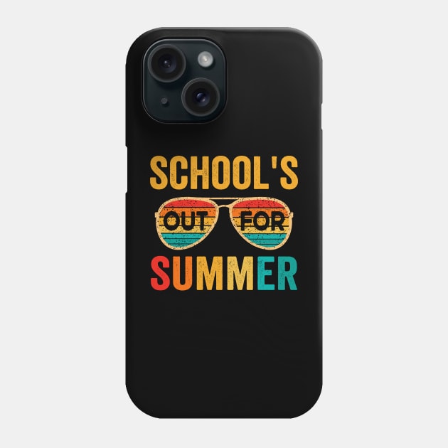 Schools Out For Summer Phone Case by Crayoon