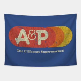 A&P Supermarket 1976 Vintage Tapestry