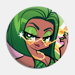 The Green Goddess Pin