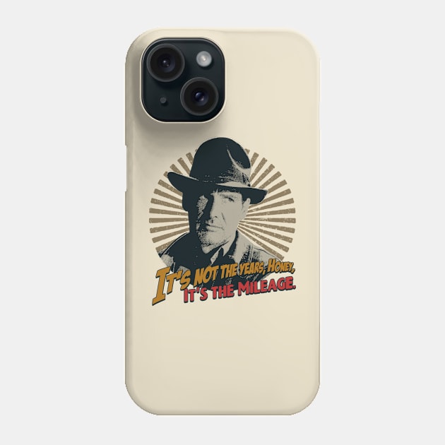 Vintage -indiana jones - Wear and Tear Phone Case by MATERAZEKA