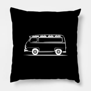 Renault Estafette White Pillow