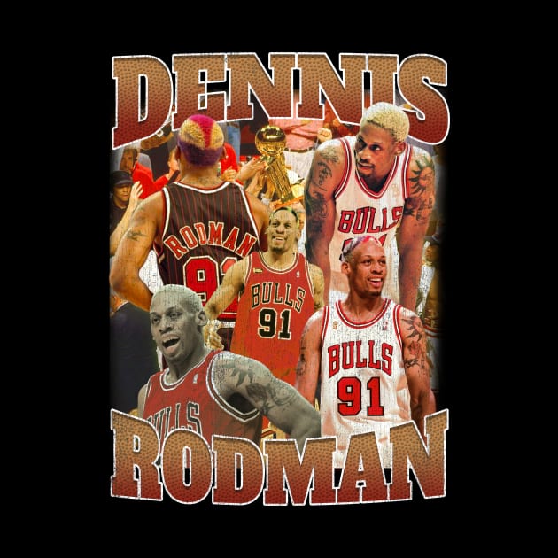 Dennis Rodman by Orang Pea