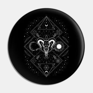 The Horned God | Pagan Symbol Pin