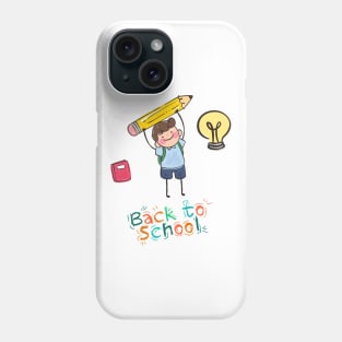 Welcome Back To School Funny Teachers Students Gifts Women T-Shirt Phone Case