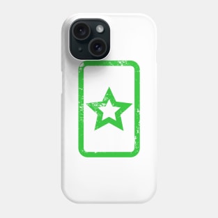 Zener Card | Hollow 5 Pointed Star {Vintage} Phone Case