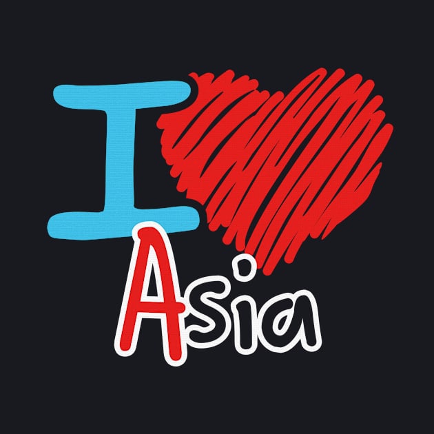 i love asia by ThyShirtProject - Affiliate
