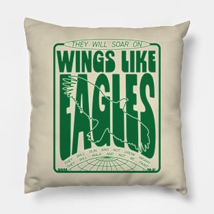 Isaiah 40:31 Wings Like Eagles Pillow