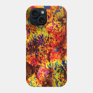 Vibrant color abstract Phone Case