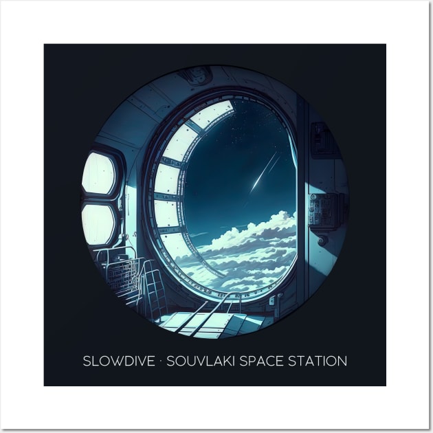 Slowdive - Souvlaki Space Station - Retro Style Fan Design - Slowdive -  Posters and Art Prints