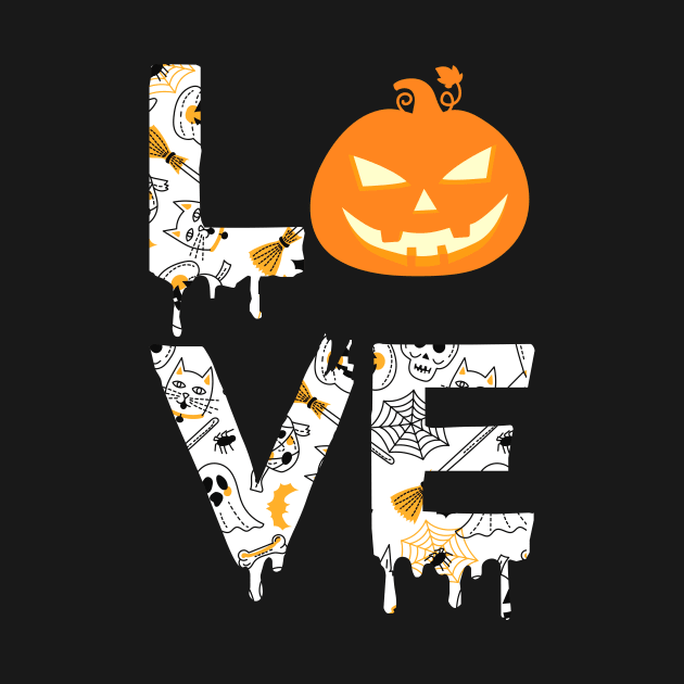 Love Halloween by Rebel Merch
