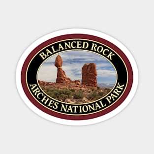 Balanced Rock at Arches National Park in Moab, Utah Magnet