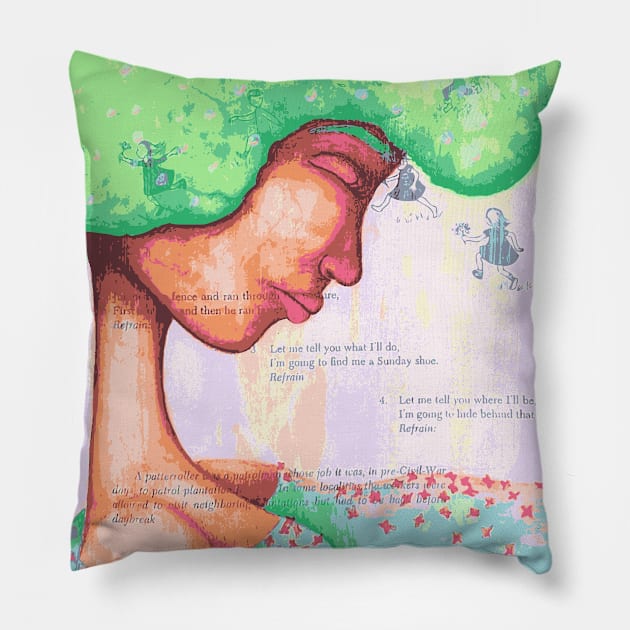 Mother of Nature Pillow by LittleMissTyne