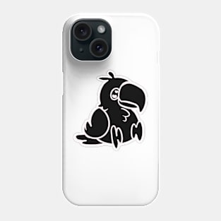 Lineart Toucan Phone Case