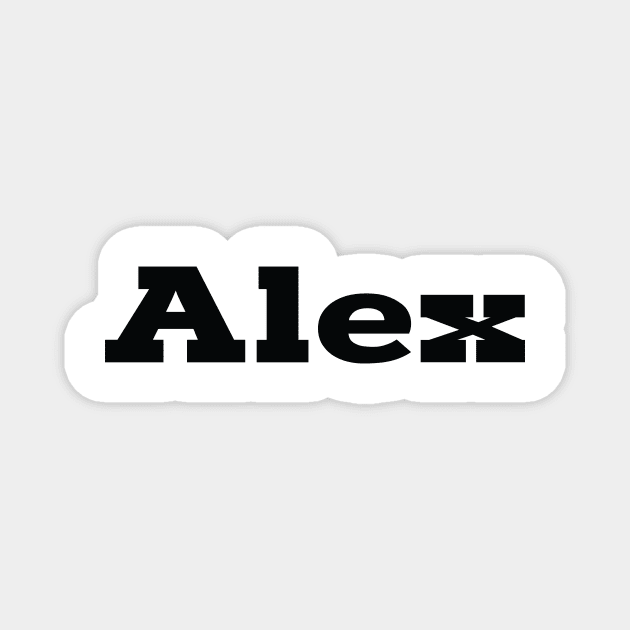 Alex My Name Is Alex Magnet by ProjectX23Red