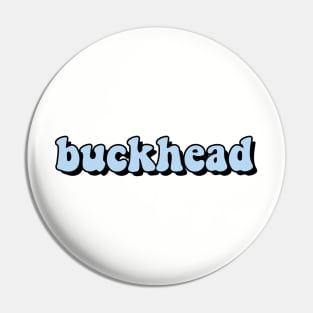 Pale Blue Buckhead Pin