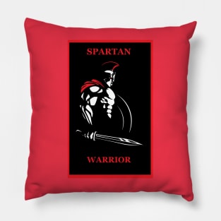 SPARTAN WARRIOR RED FRAME Pillow