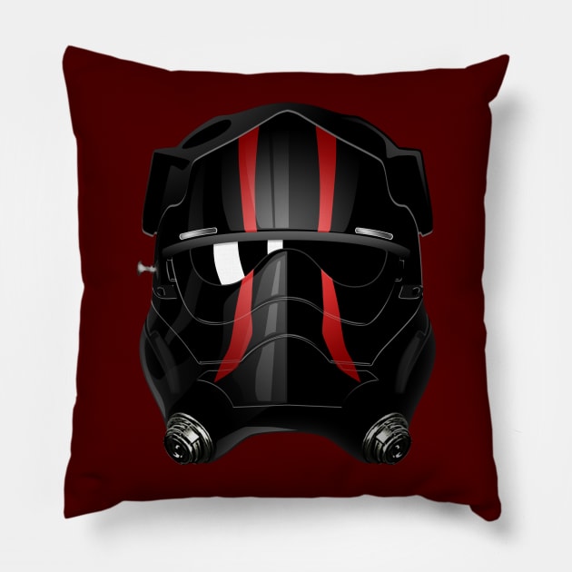 Fascist Ace Pilot Pillow by DavidWhaleDesigns