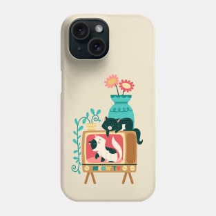 Meow tv Phone Case