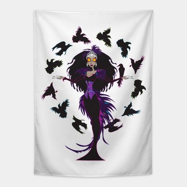 Morrigan Tapestry by The Cuban Witch