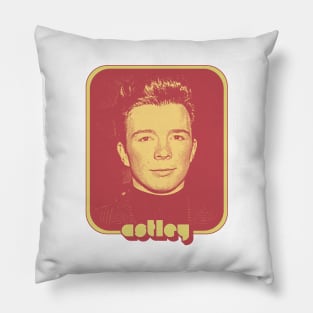 Rick Astley / Retro 80s Fan Tribute Design Pillow