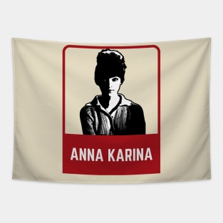 Anna karina~~~70s style Tapestry