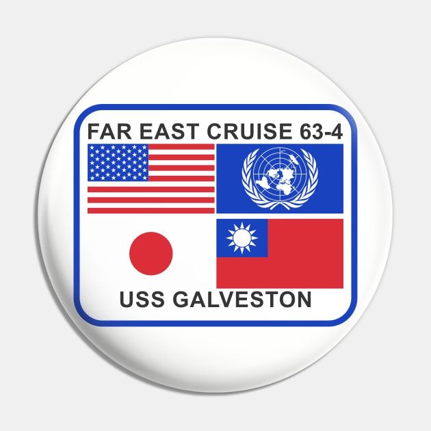 Far East Cruise 63-4 Patch Pin by MBK